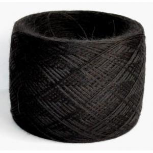 004 черный, 100 г. клубки 30 шерсть 70 ПАН, Слонимская пряжа 800 ПШ
