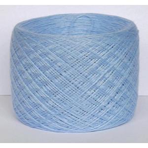 585 голубой 50 хлопок 50 ПАН, клубок 100г.