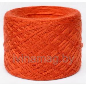 924  красный терракот, 100 г. клубки 30 шерсть 70 ПАН, Слонимская пряжа 800 ПШ