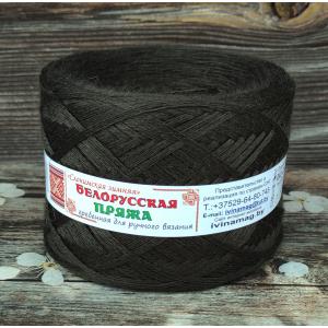 974 т.оливковый, 100 г. клубки 30 шерсть 70 ПАН, Слонимская пряжа