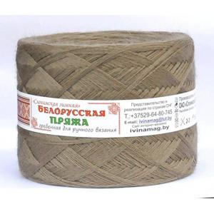 М41 конопля, 100 г. клубки 30 шерсть 70 ПАН, Слонимская пряжа 800 ПШ