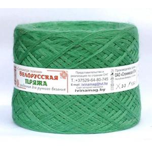 М44 м. св.зеленый, 100 г. клубки 30 шерсть 70 ПАН, Слонимская пряжа 800 ПШ